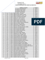 Resultados Examen 01 Ciclo Regular 2014