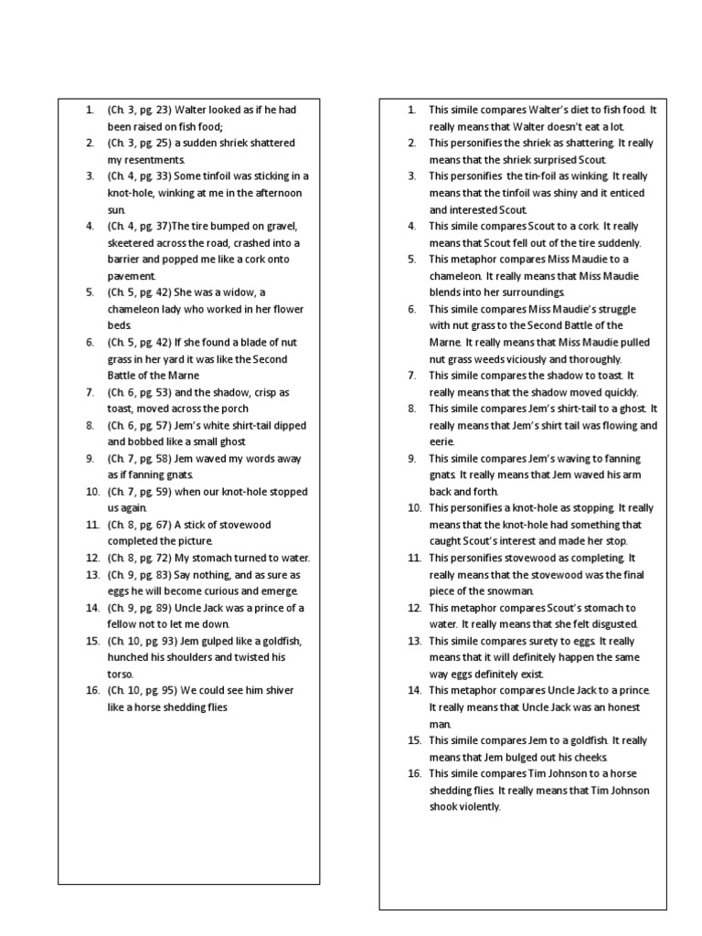 worksheet To Kill A Mockingbird Worksheet Answers to kill a mockingbird test with answers 100 images entry notes chapters 3 10