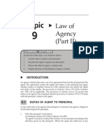 Topic 9 Lawof Agency Part II