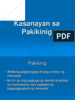 Kasanayan Sa Pakikinig