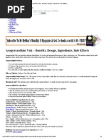 Download Arogyavardhini Vati - Benefits Dosage Ingredients Side Effects by verna101 SN212669452 doc pdf