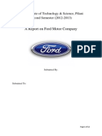 Ford Company Case