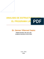 libro análisis de estructuras con el programa lira 9.0 (dr. genner villarreal castro)