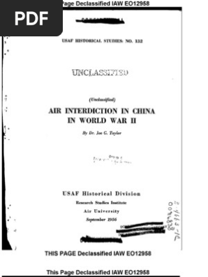 WWII 14th Air Force China History