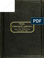 The Trial of Ebenezer Haskell, in Lunacy, and His Acquittal Before Judge Brewster, in November, 1868