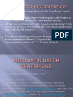 Automatic Batch Centrifuge