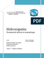 Hidroxiapatita-biomaterial Folosit in Tehnica Dentara 222