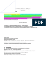 Perfil Profesional de La Carrera o Del Programa y Mapa U5