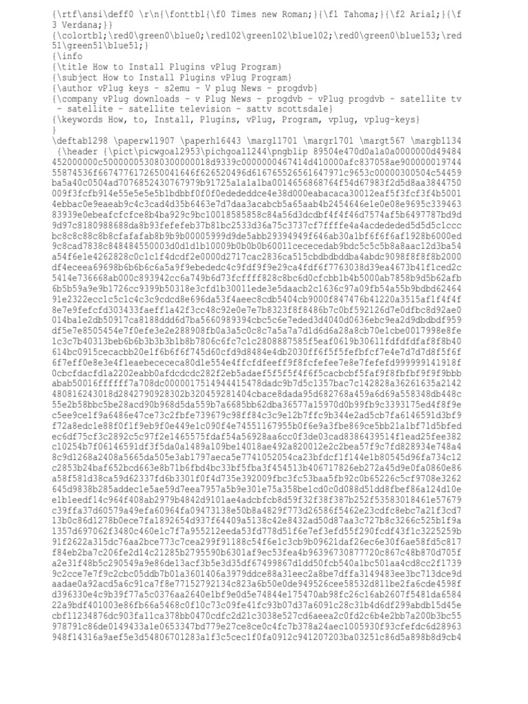 Installation Vplug Progdvb