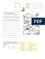 Teste Forma e Revestimento Dos Animais 5º Ano