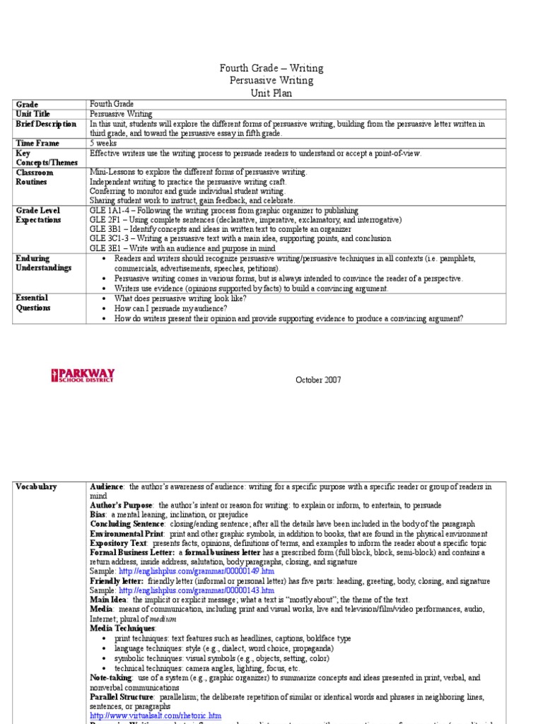 Argumentative essay examples 4th grade picture