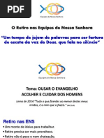 O Retiro Nas Equipes de Nossa Senhora