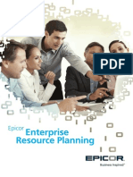 Brochure - Epicor Enterprise Resource Planning Catalog