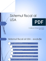 Sistemul Fiscal Al USA
