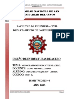 Monografia de Productos de Acero