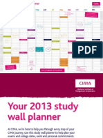 CIMA Study Planner 2013 Web