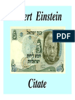 Cugetari Ale Lui Albert Einstein