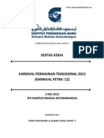 Kertas Kerja Karnival Permainan Tradisional 2012 Karnival Petra 12