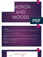 Emotions and Moods