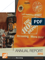 2012 Home Depot Annual Report