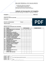 Ficha de Avaliação de Desempenho Do Estagiário