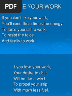 Love Your Work