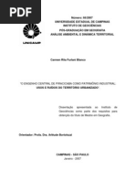 ‘O Engenho Central de Piracicaba Como Patrimônio Industrial  - Usos e Ruídos do Território Urbanizado’