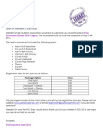PSG 2014 Registration Package