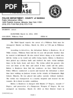 News Release: Police Department, County of Nassau