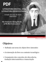 Literatura Digital, Uma Literatura Reinventada_Jornadas Do CIAC