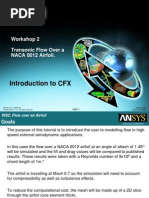 CFX Intro 12.0 WS2 Airfoil