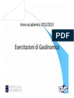 Esercitazioni Di Gasdinamica Shock Waves