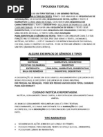 Tipologia Textual