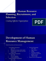 Chapter 3: Human Resource Planning, Recruitment, and Selection