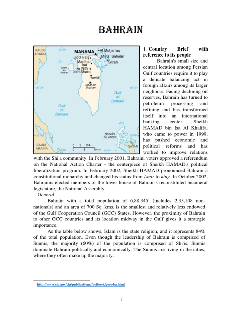Indian Population in Bahrain 2024 | PDF | Bahrain | Labour
