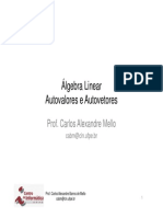 Autovalores e Autovetores1 PDF