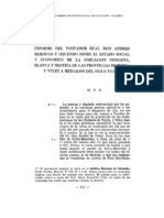 Informe del visitador real Don Andrés Berdugo y Oquendo sobre el estado social y económico de las provincias de Tunja y Velez a mediados del siglo XVIII