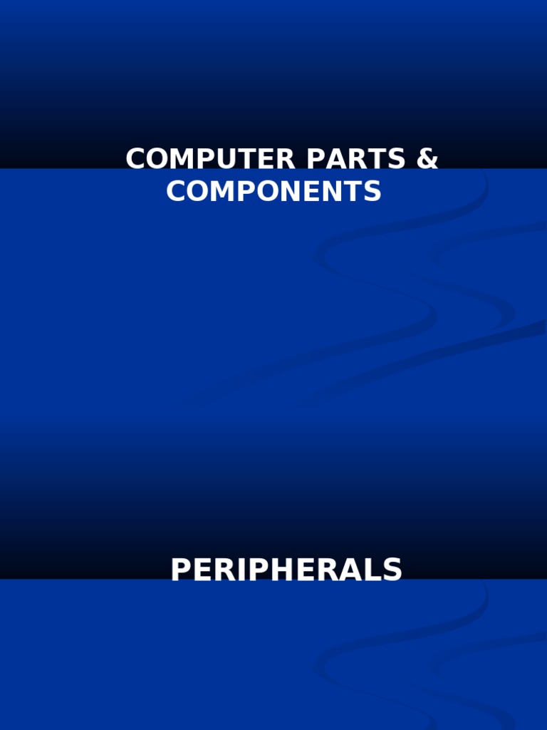 Computer Parts & Components PDF Image Scanner Computer Data Storage