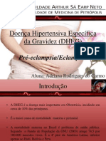 DHEG Pré-eclampsia Gestante