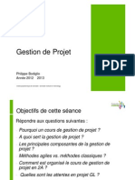 CM Gestion de Projet GL