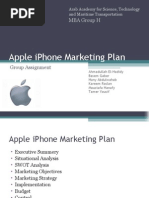 Download Apple iPhone Marketing Plan by Mohamed Bahram SN21275028 doc pdf
