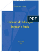 Caderno de Educacao Popular e Saude