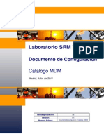 Documento de configuración - Catalogo MDM V00