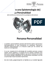 (Epistemología) de La Personalidad
