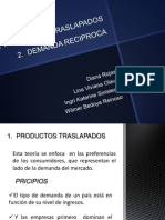 Economia Diapositivas Productos Traslapados y Teoria Reciproca