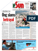 Thesun 2009-10-19 Page01 Ong Slams Betrayal