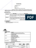PROGRAMACIÓN ANUAL DE TERCERO (1) MAGALY