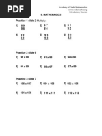 08.vedic Practise Sheet