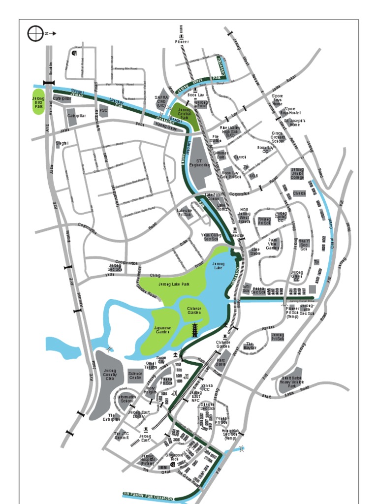 Jurong West Park Connector Map | PDF