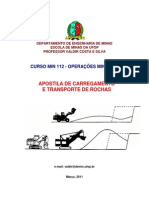 Apostila Carregamento e Transporte de Rocha